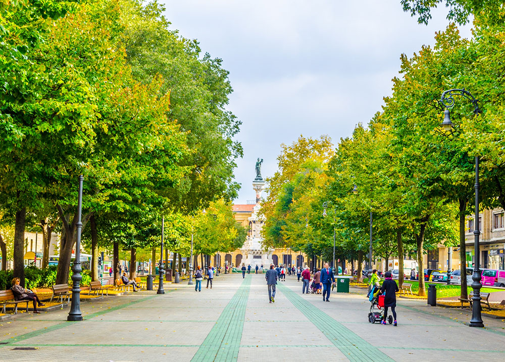 Paseo de Pablo Sarasate Pasalekua