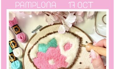 Taller de Iniciación al Punch Needle – Taiyaki Japonés